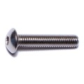 Midwest Fastener M5-0.80 Socket Head Cap Screw, Plain Stainless Steel, 25 mm Length, 10 PK 75565